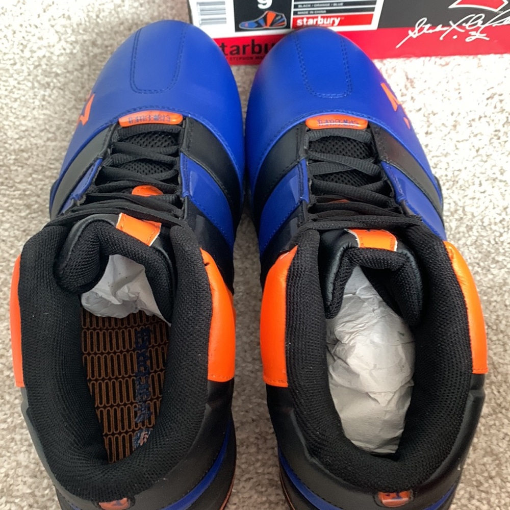 Starbury II High Top - Rare Blue/Black/Orange - Picture 3 of 4